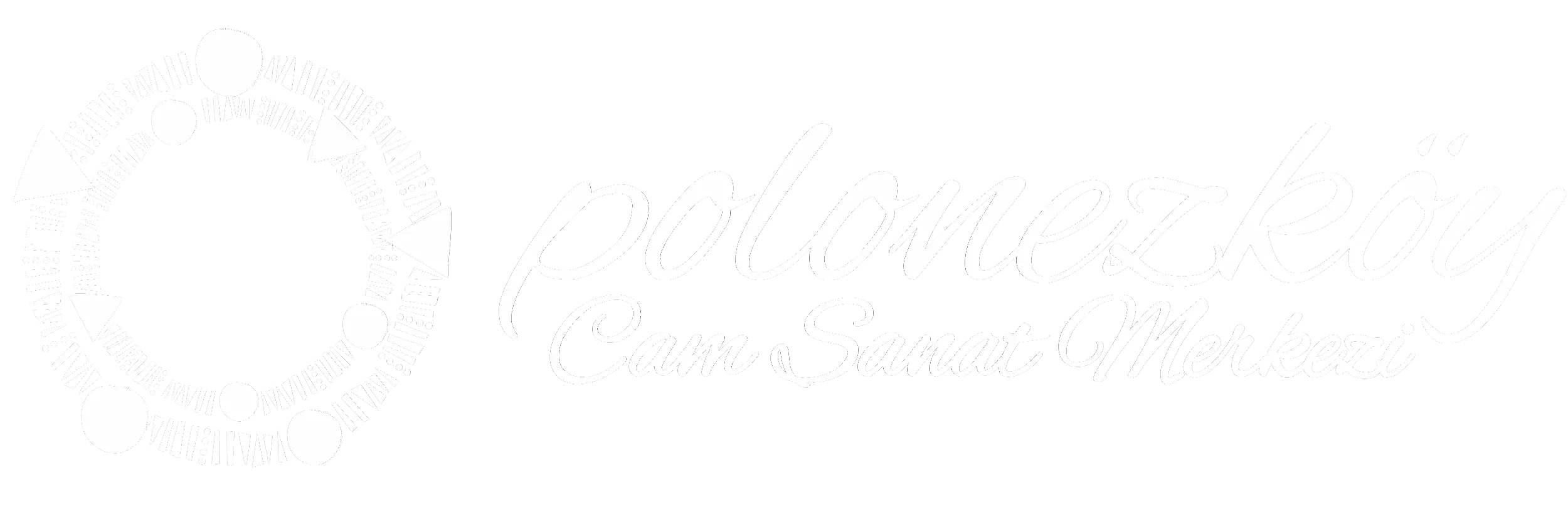 polonezköy cam sanat merkezi logo beyaz